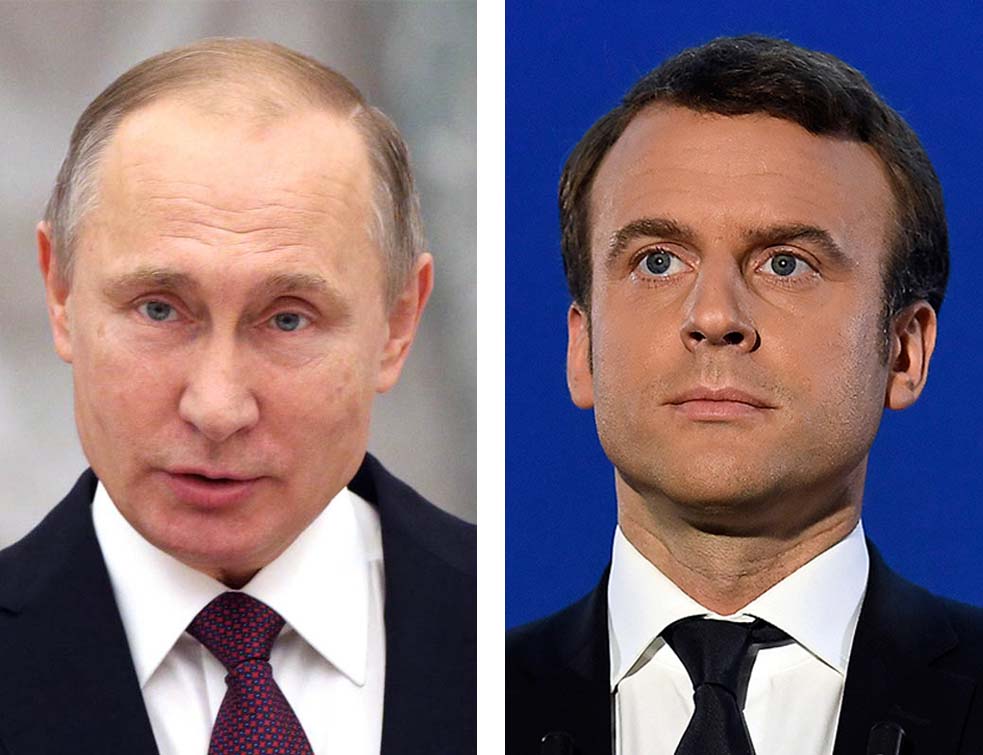 Putin%2CMakron%2CIlustracija