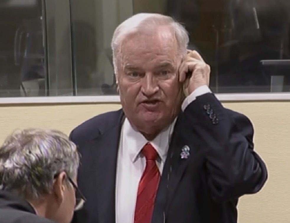 Ratko Mladic, Hag, PRTSCRYT