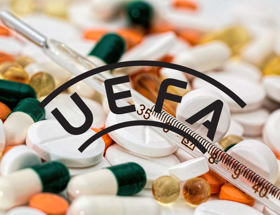 uefa doping ilustracija