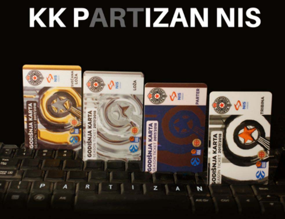 kk partizan sezonske